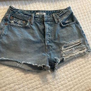 Woman’s GRLFRND -Cindy- high rise denim shorts